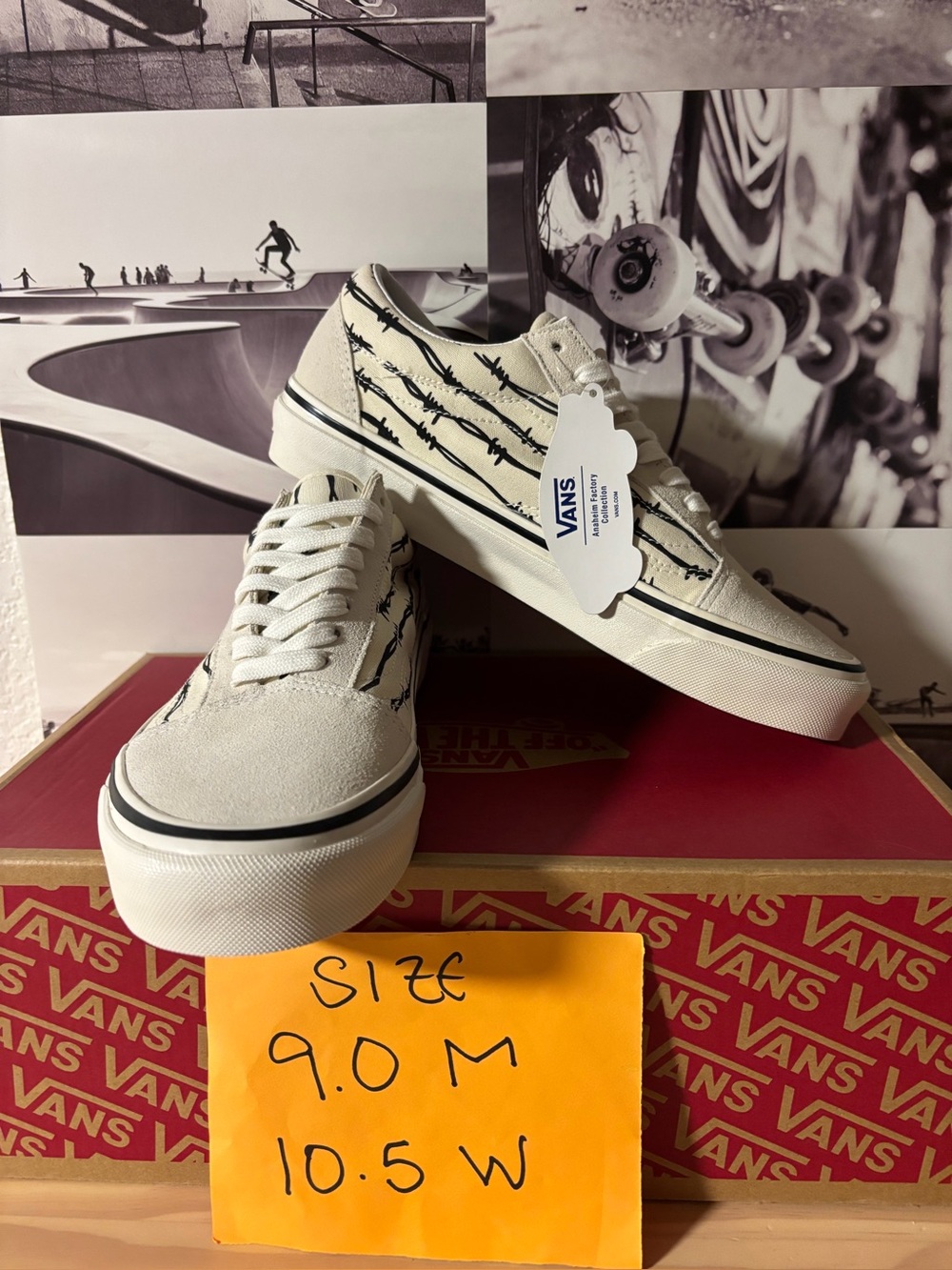 Vans Older Skool 36 D Anaheim Factory sz 9.0 Men 10.5 Woman